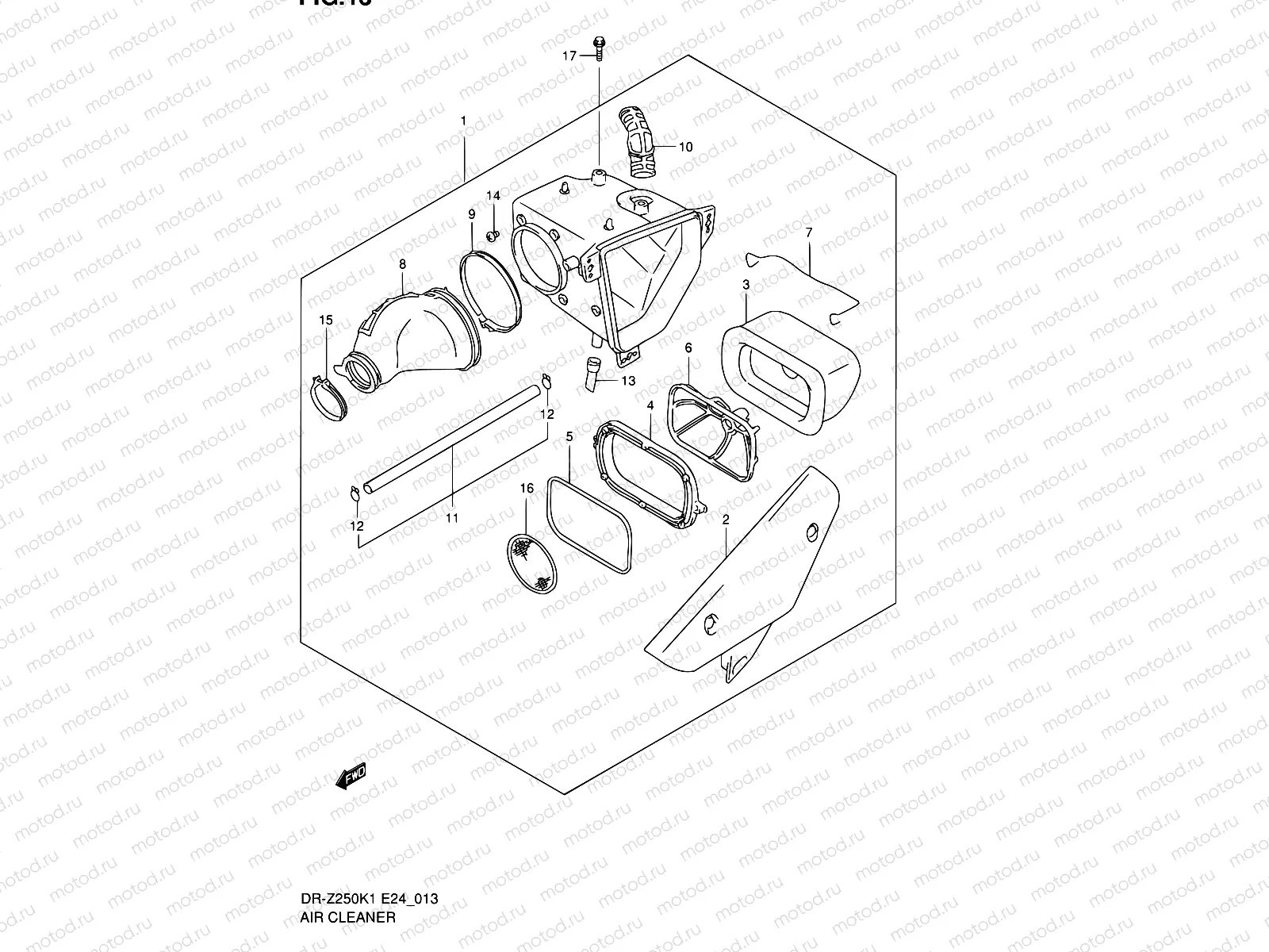 13 - AIR CLEANER