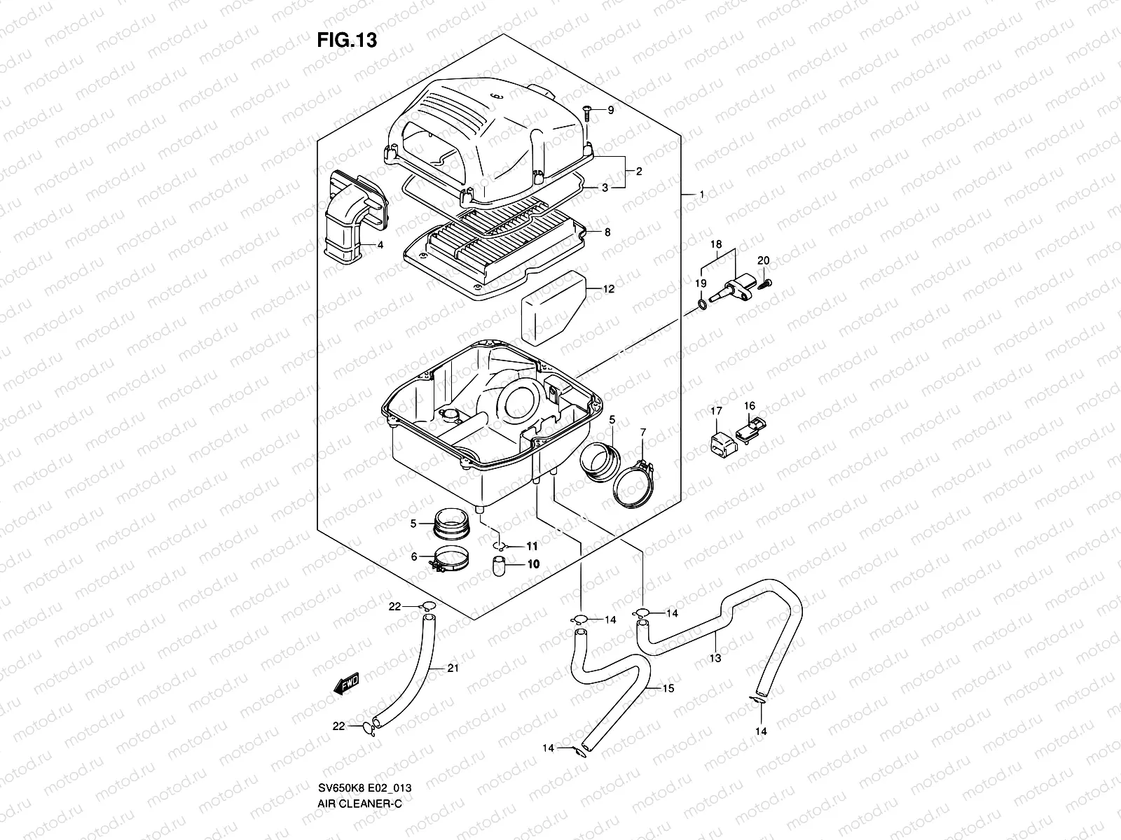 13 - AIR CLEANER
