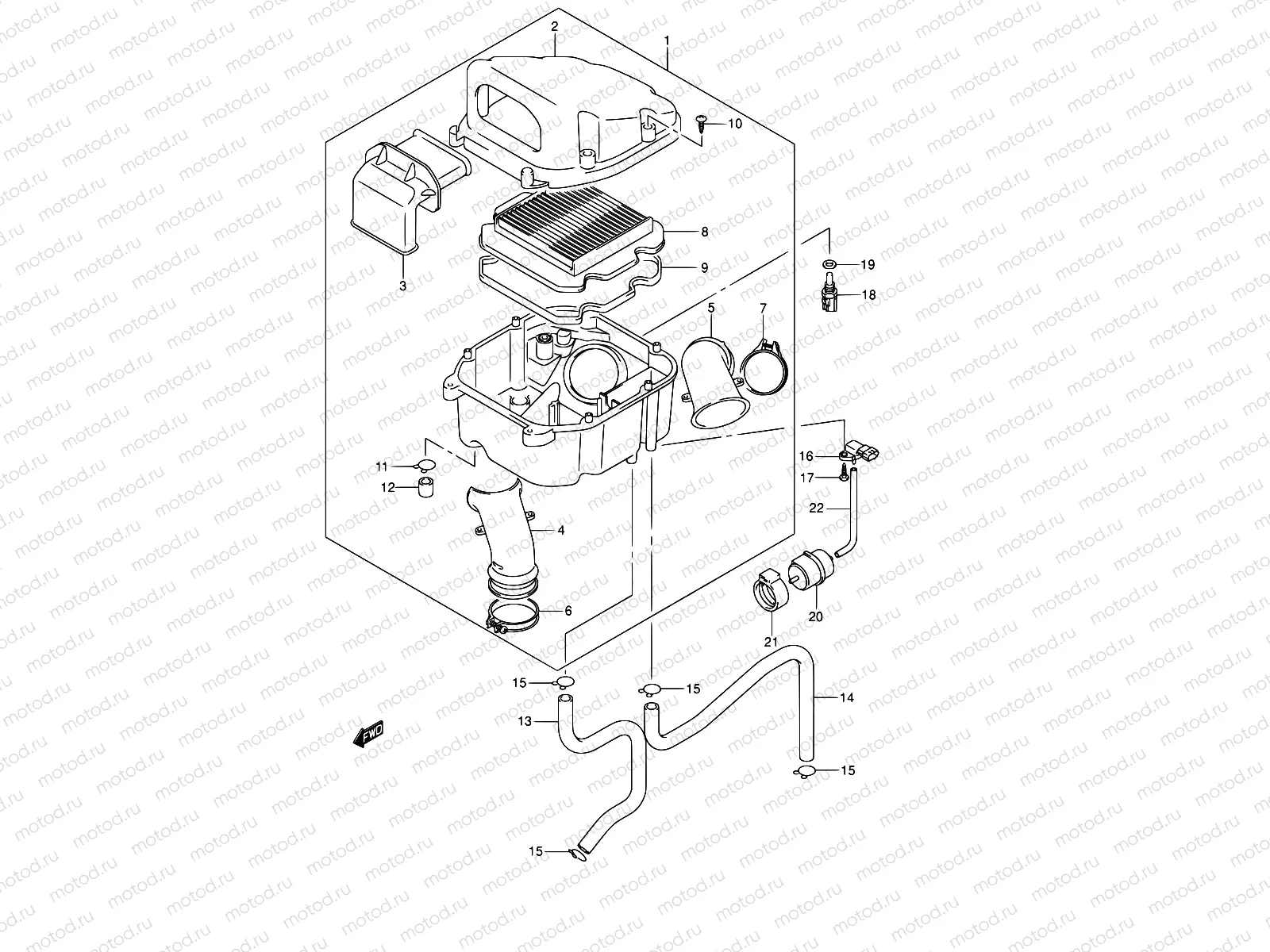 13 - AIR CLEANER
