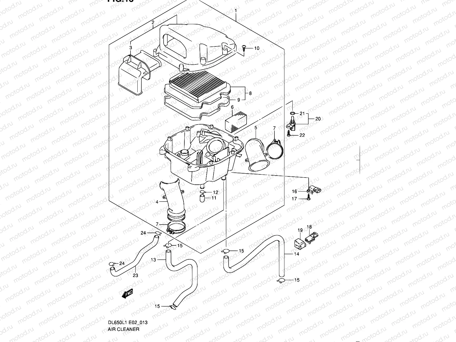 13 - AIR CLEANER