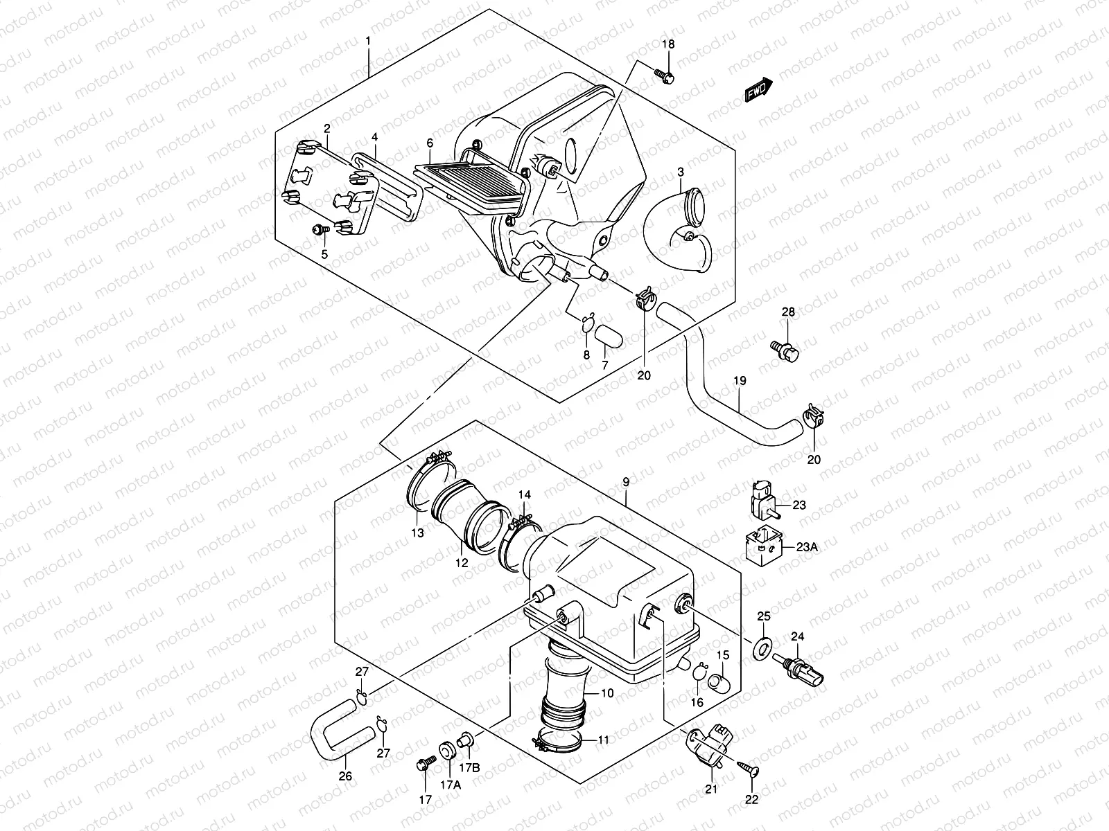 13 - AIR CLEANER