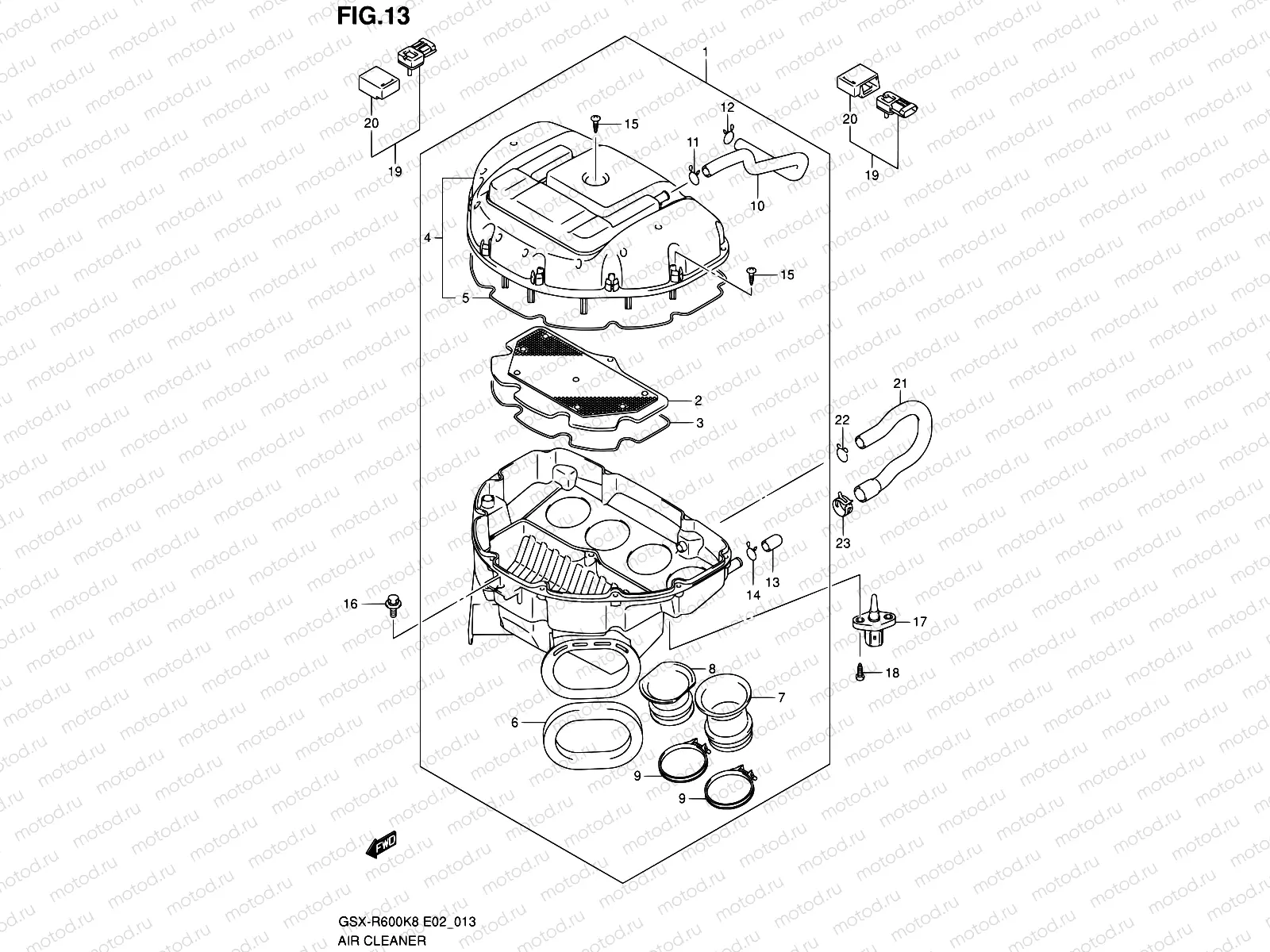 13 - AIR CLEANER