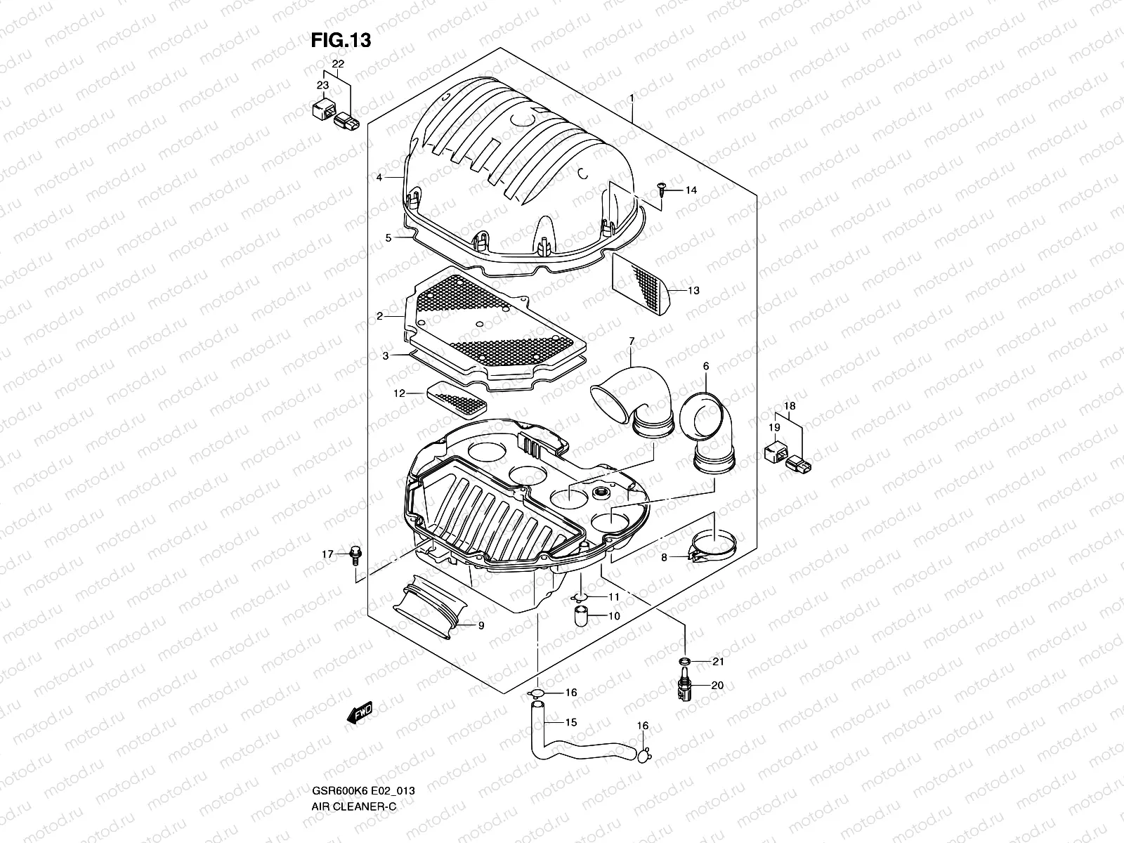 13 - AIR CLEANER