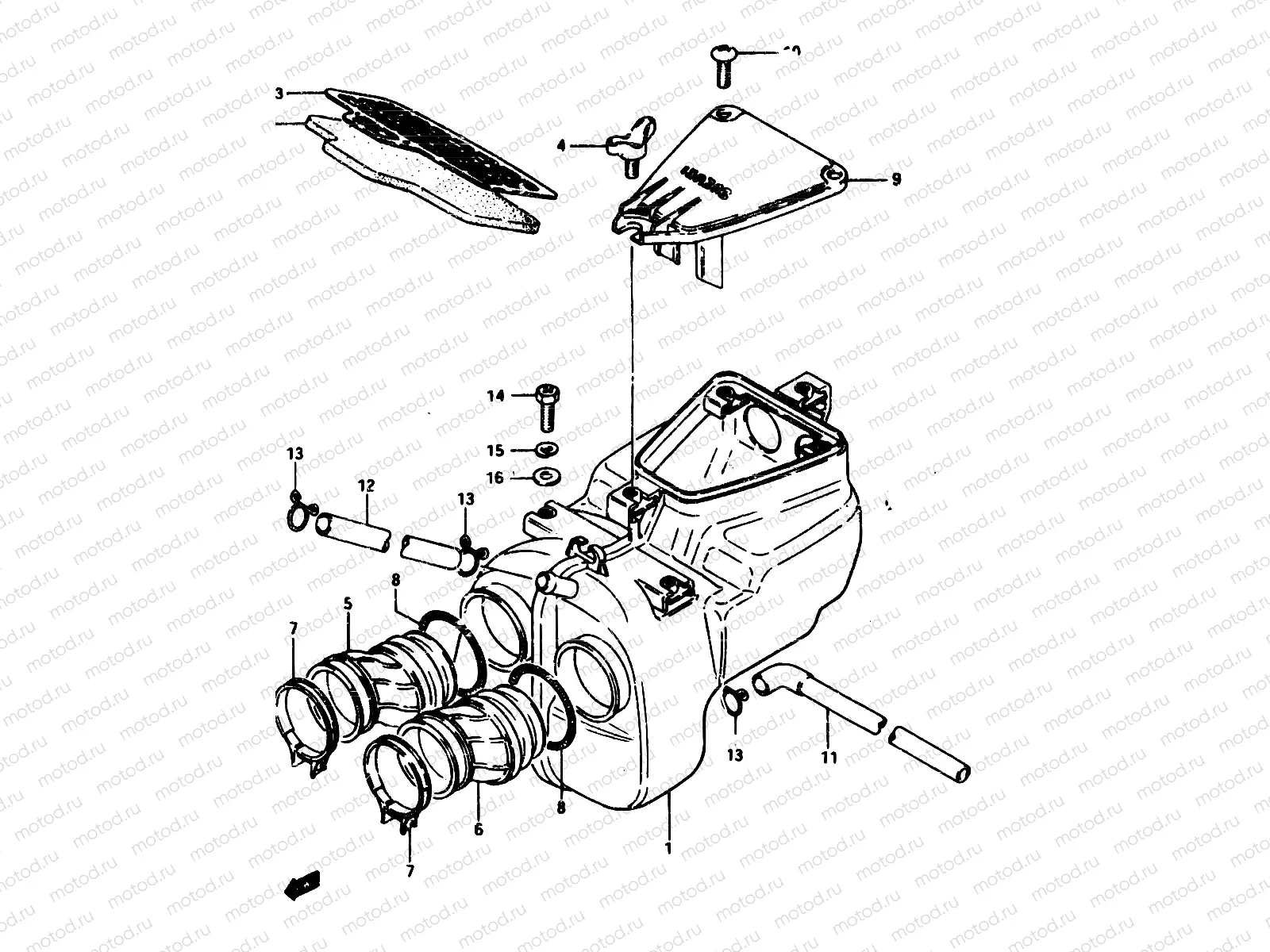 13 - AIR CLEANER