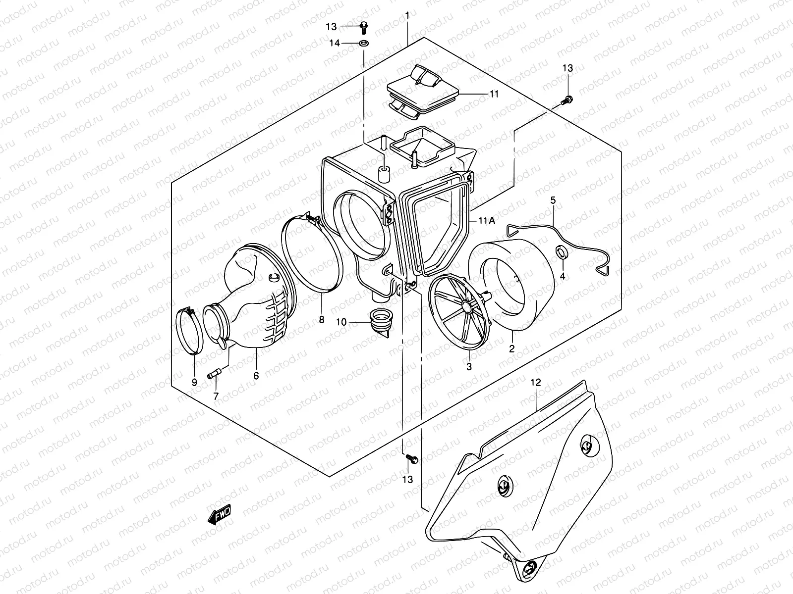 13 - AIR CLEANER