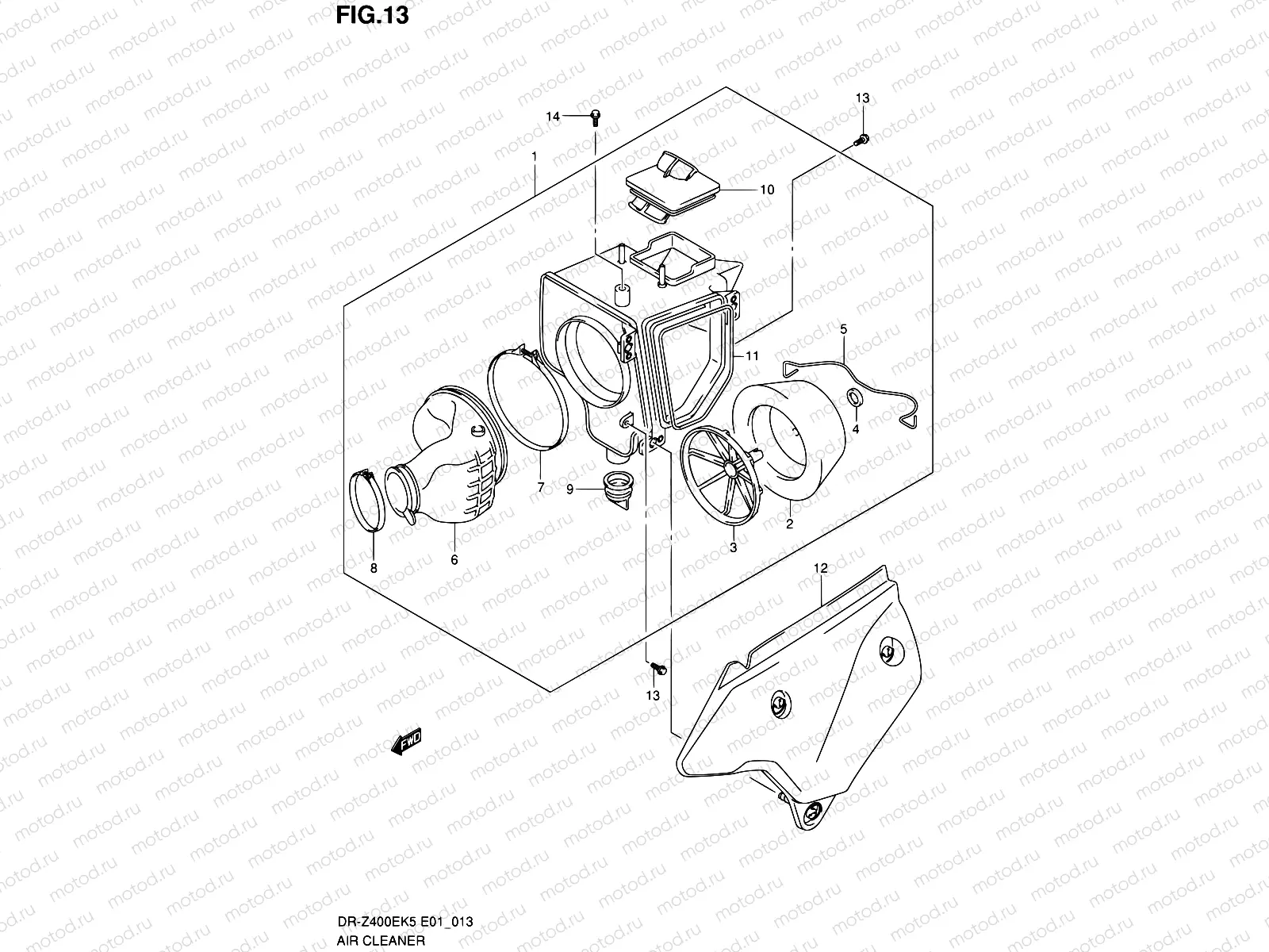 13 - AIR CLEANER