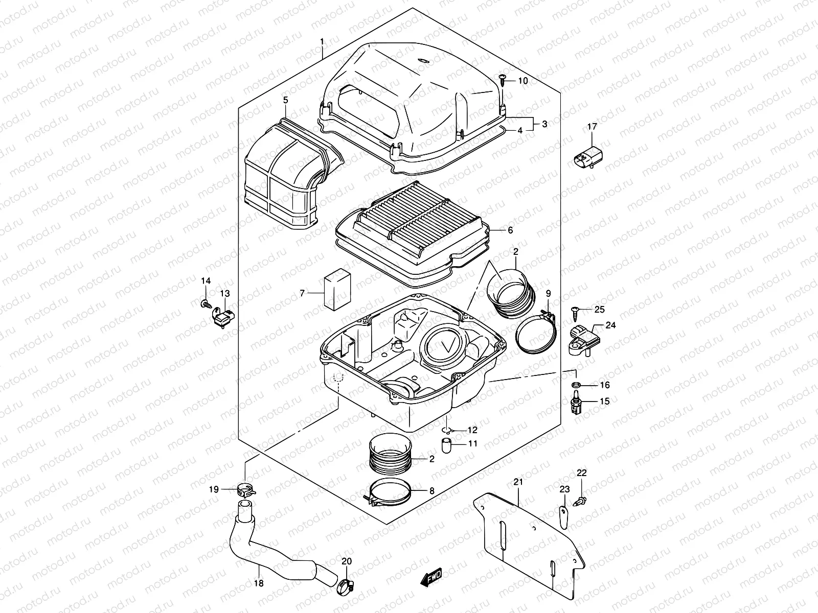 13 - AIR CLEANER