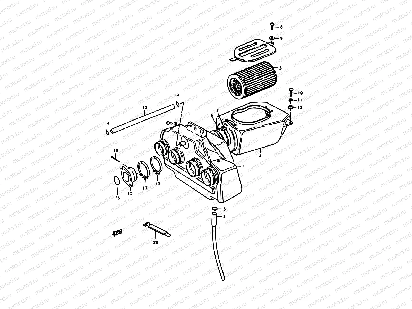 13 - AIR CLEANER