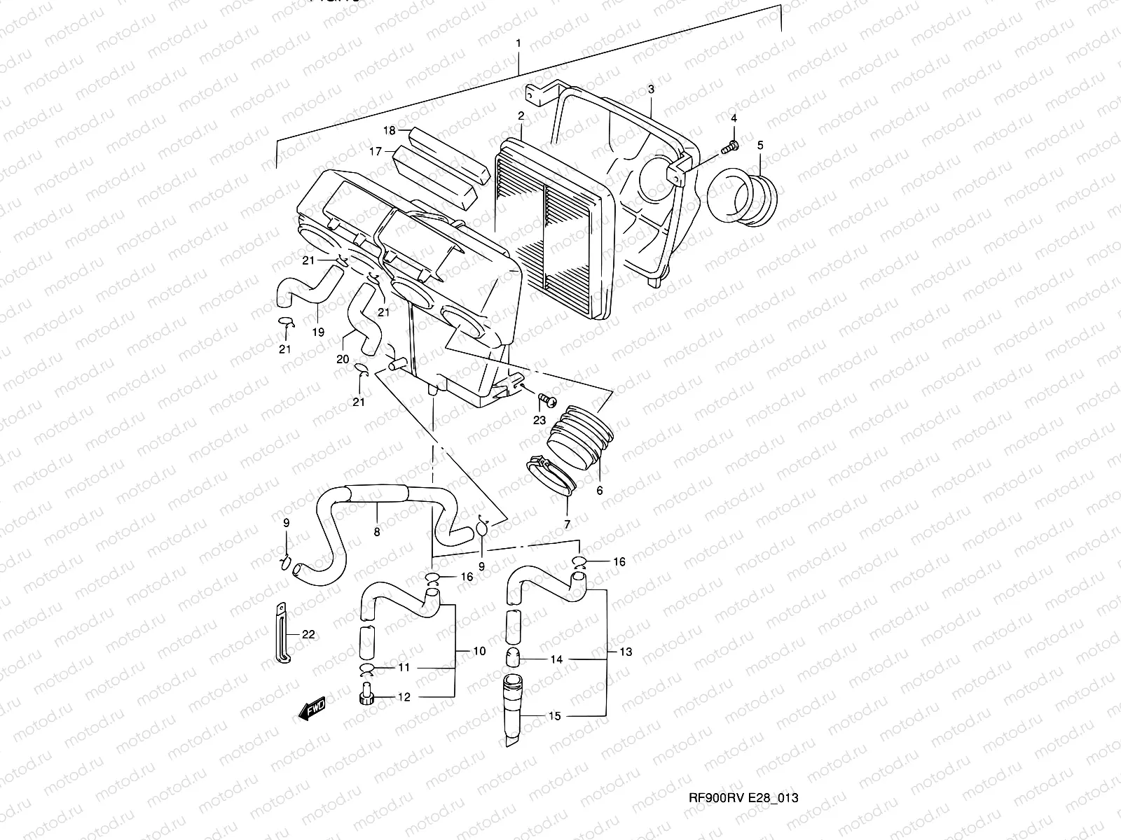 13 - AIR CLEANER