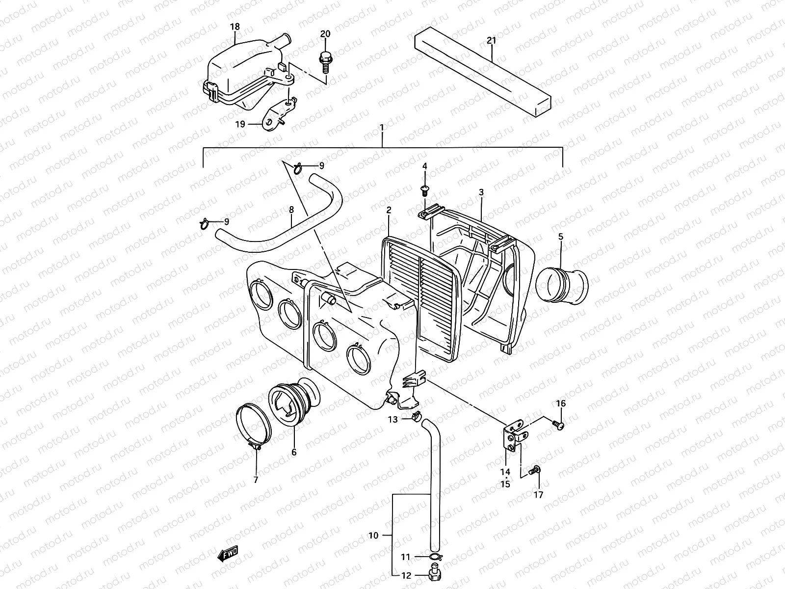 13 - AIR CLEANER