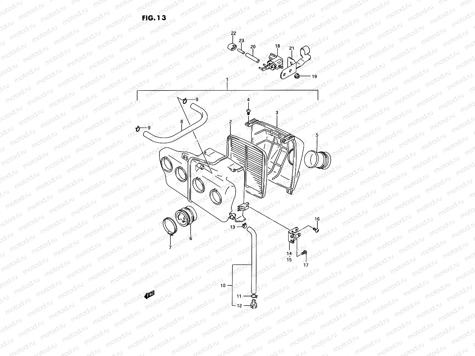 13 - AIR CLEANER