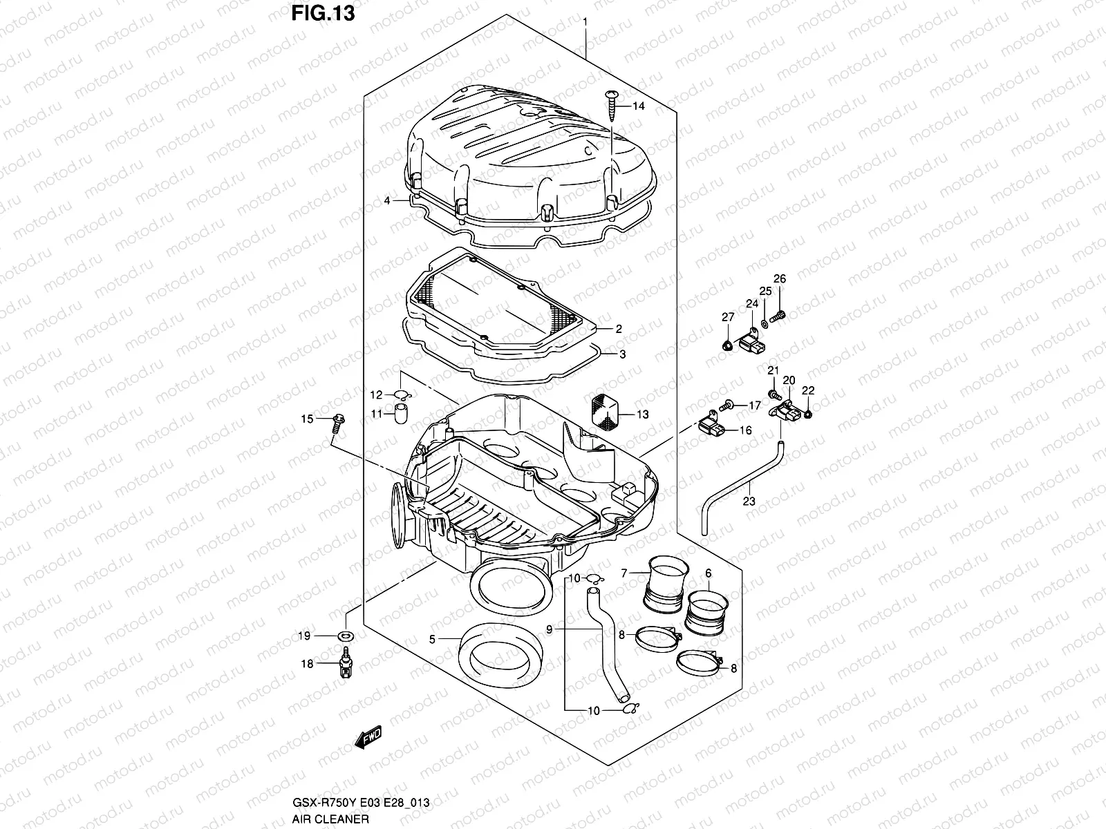 13 - AIR CLEANER