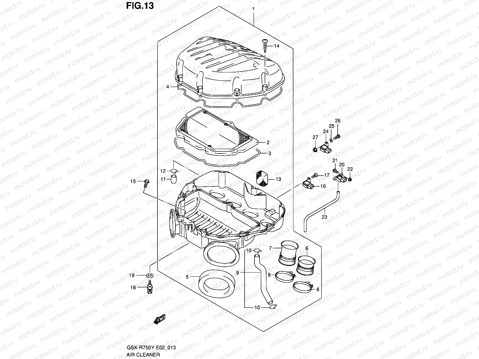 13 - AIR CLEANER