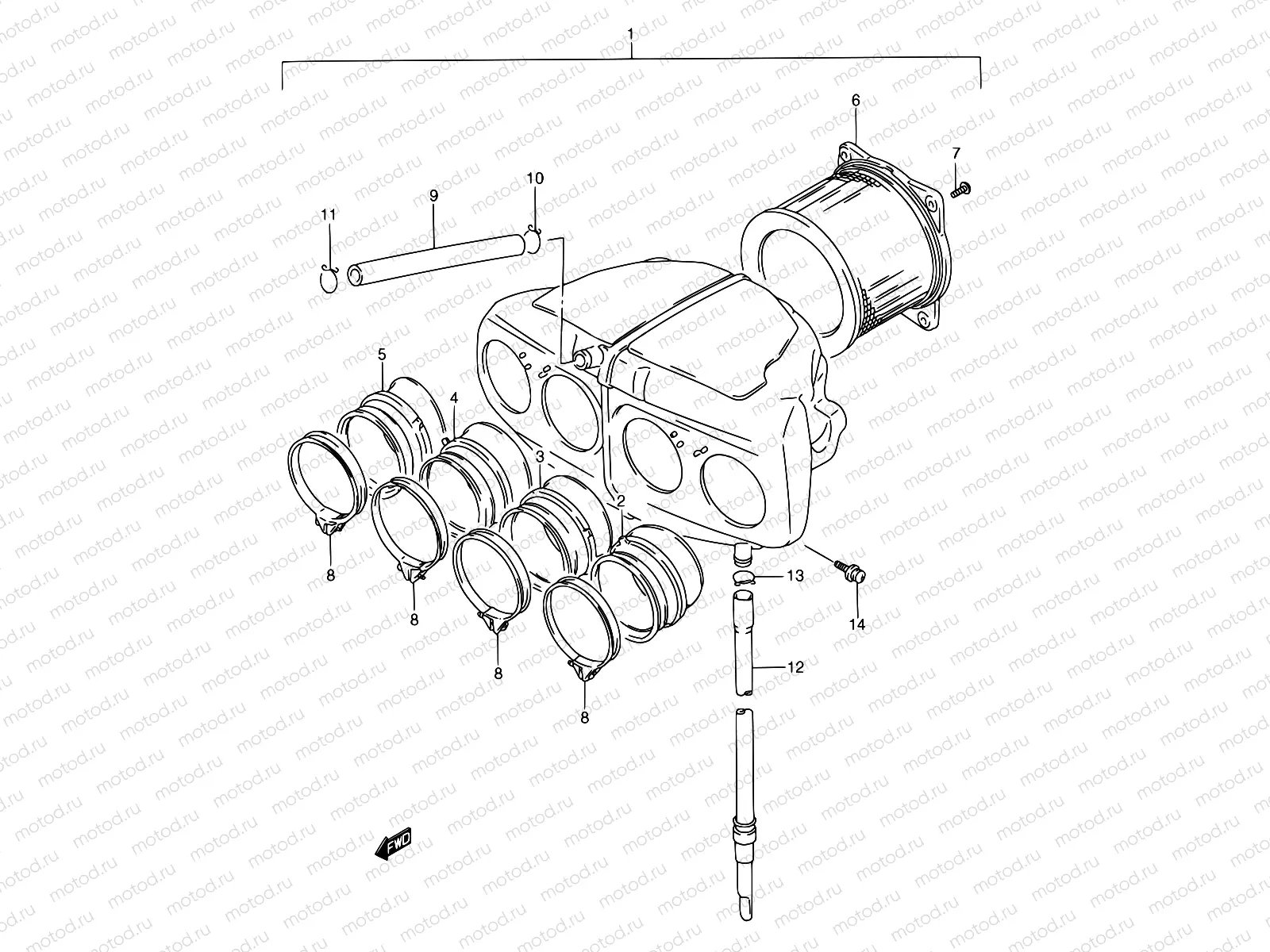 13 - AIR CLEANER
