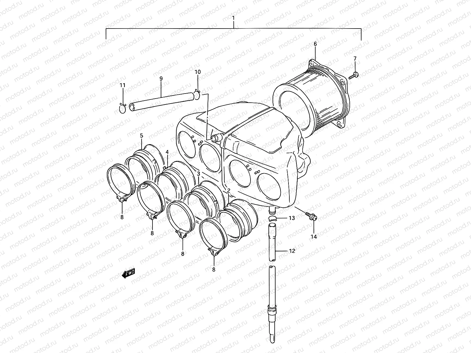 13 - AIR CLEANER