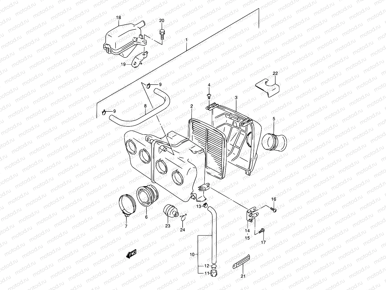 13 - AIR CLEANER