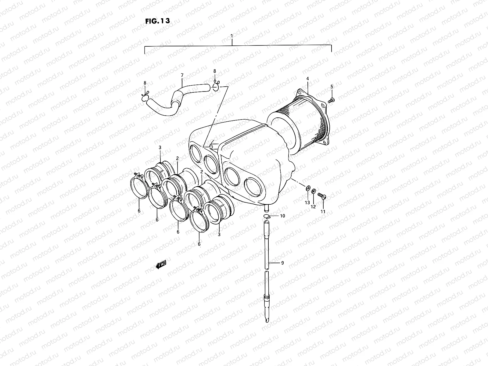 13 - AIR CLEANER