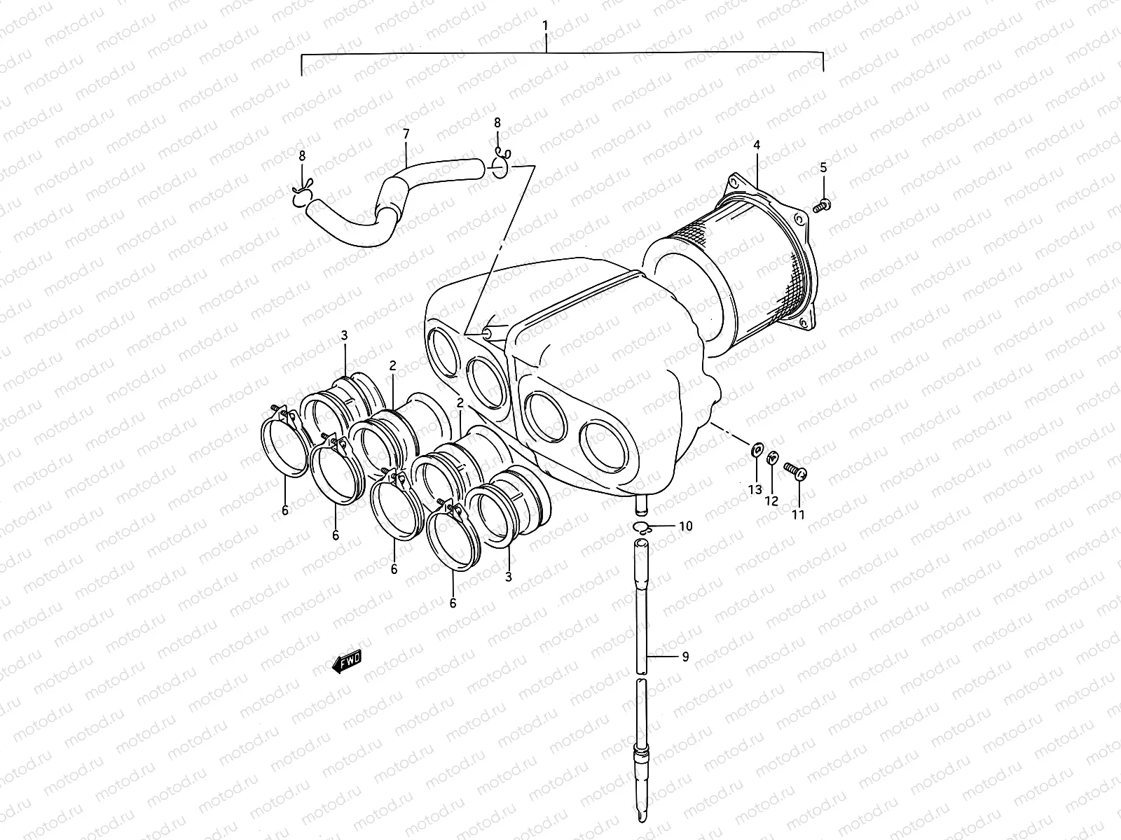13 - AIR CLEANER