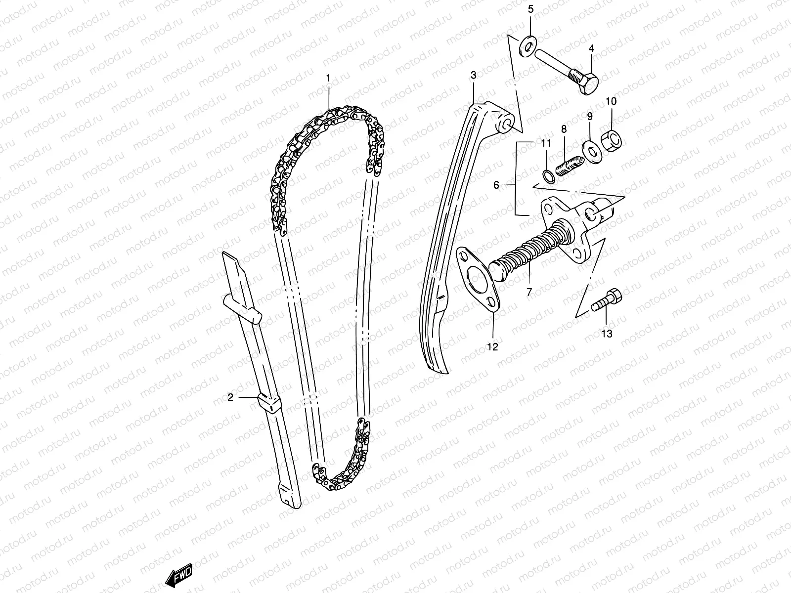 13 - CAM CHAIN