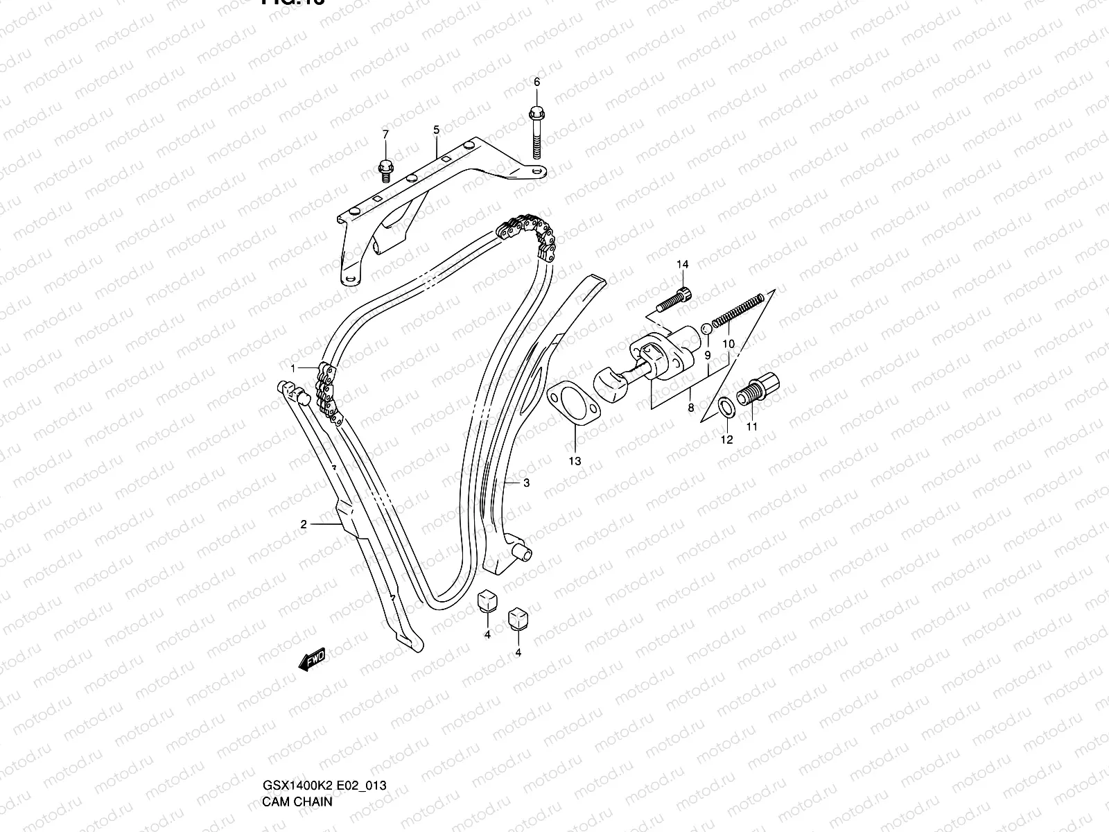 13 - CAM CHAIN