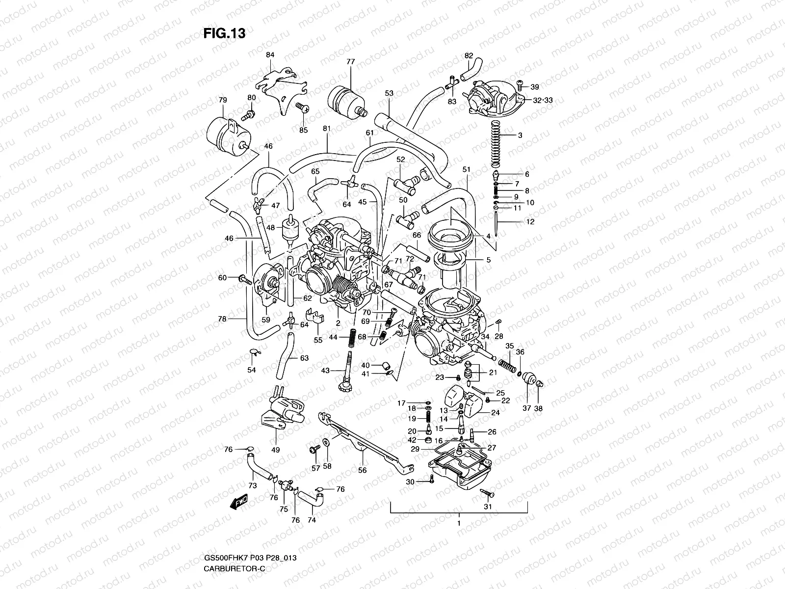 13 - CARBURETOR