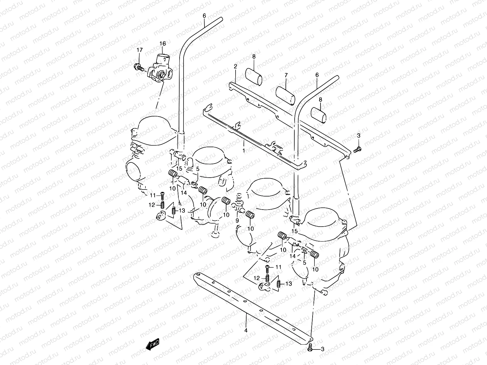 13 - CARBURETOR FITTING