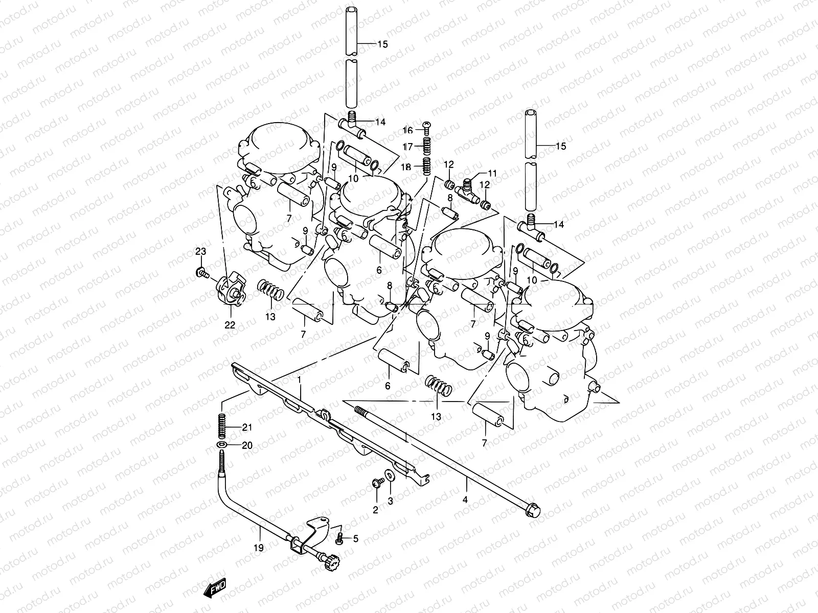 13 - CARBURETOR FITTING