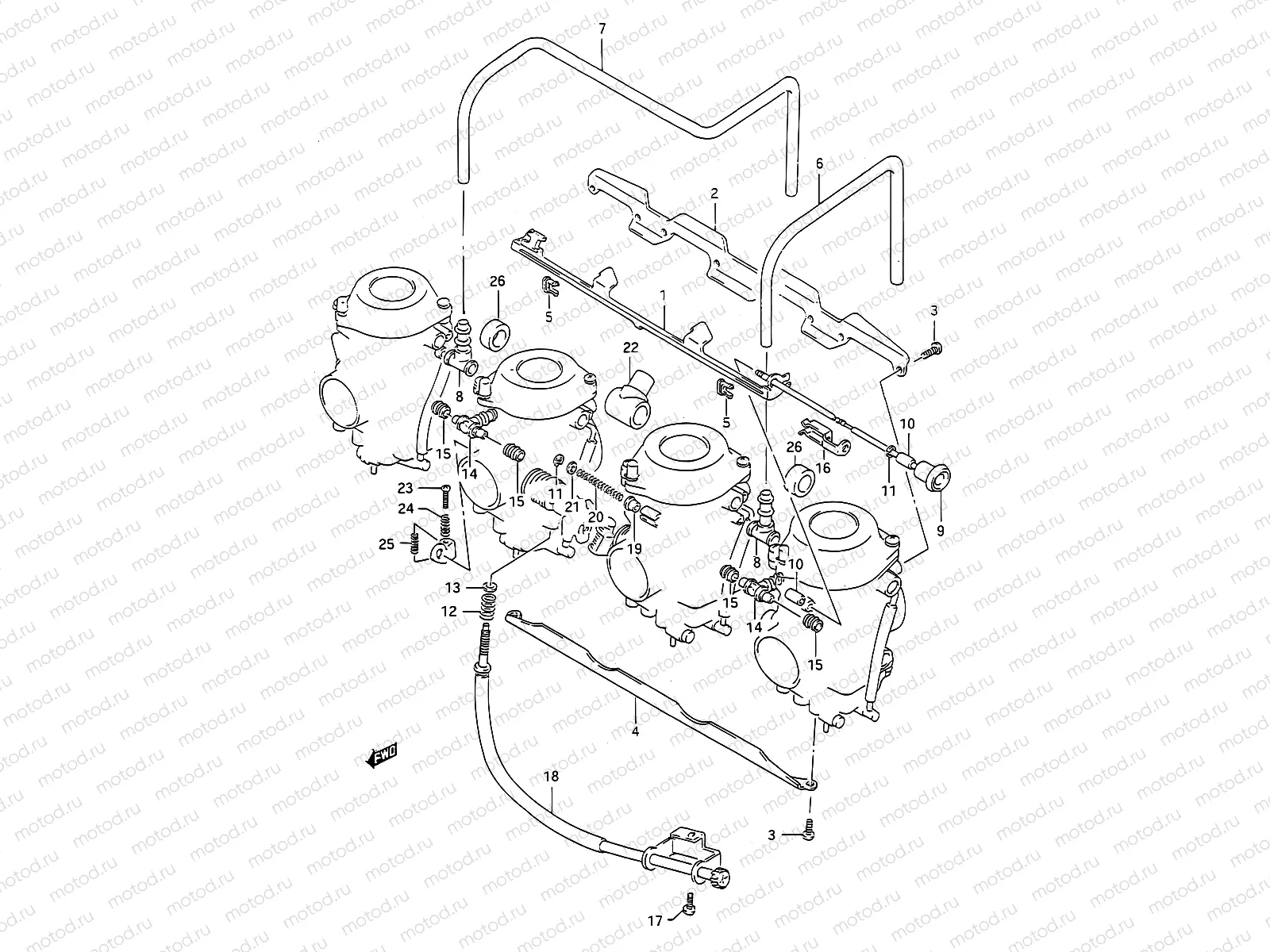 13 - CARBURETOR FITTINGS