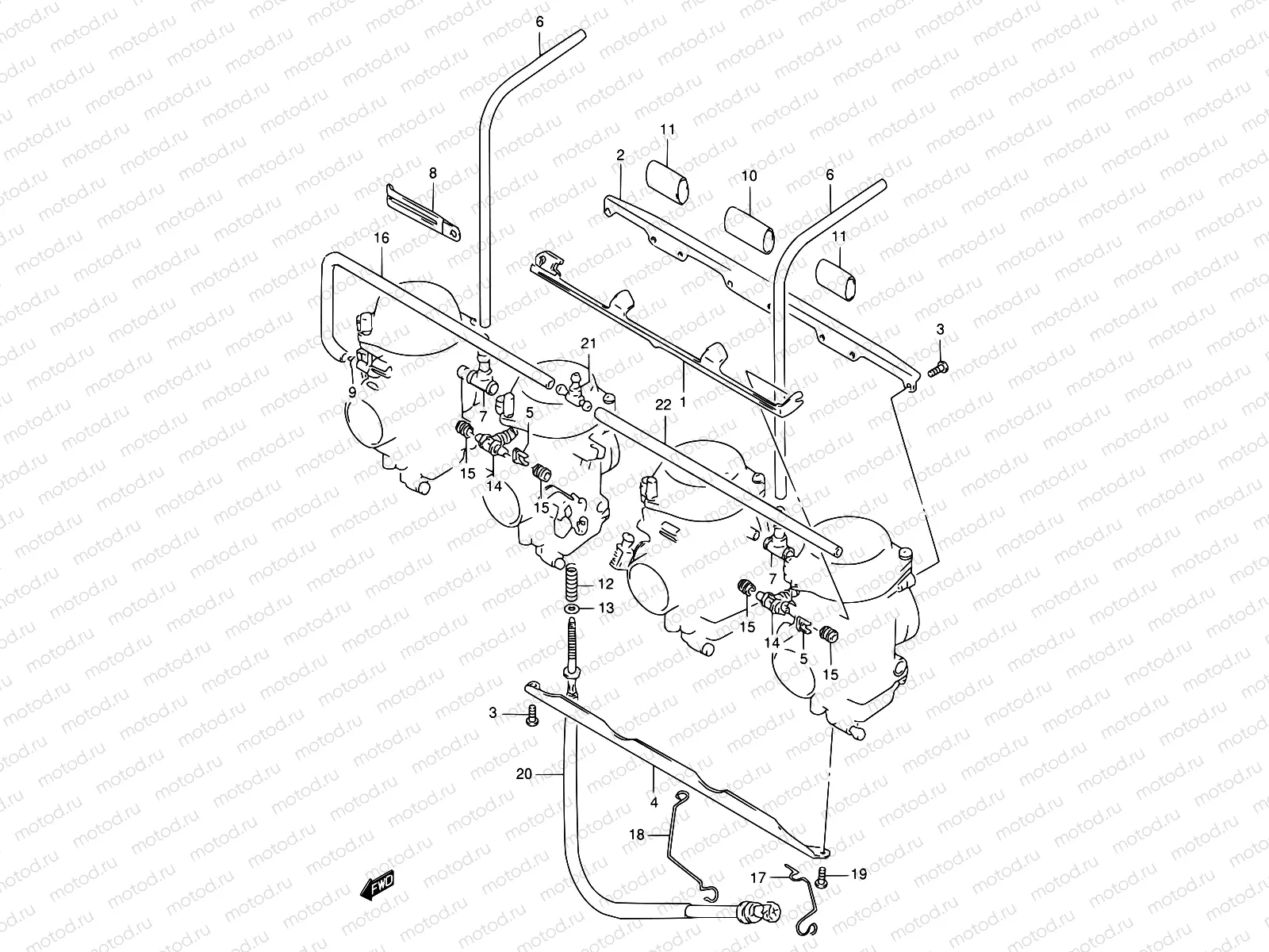 13 - CARBURETOR FITTINGS