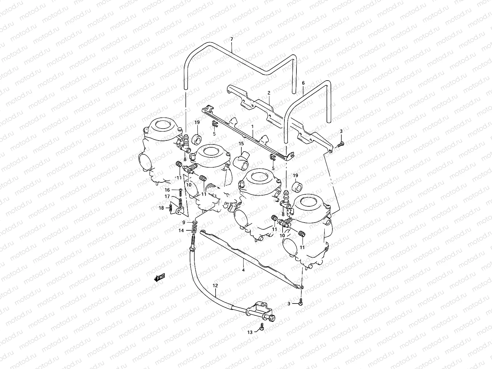 13 - CARBURETOR FITTINGS
