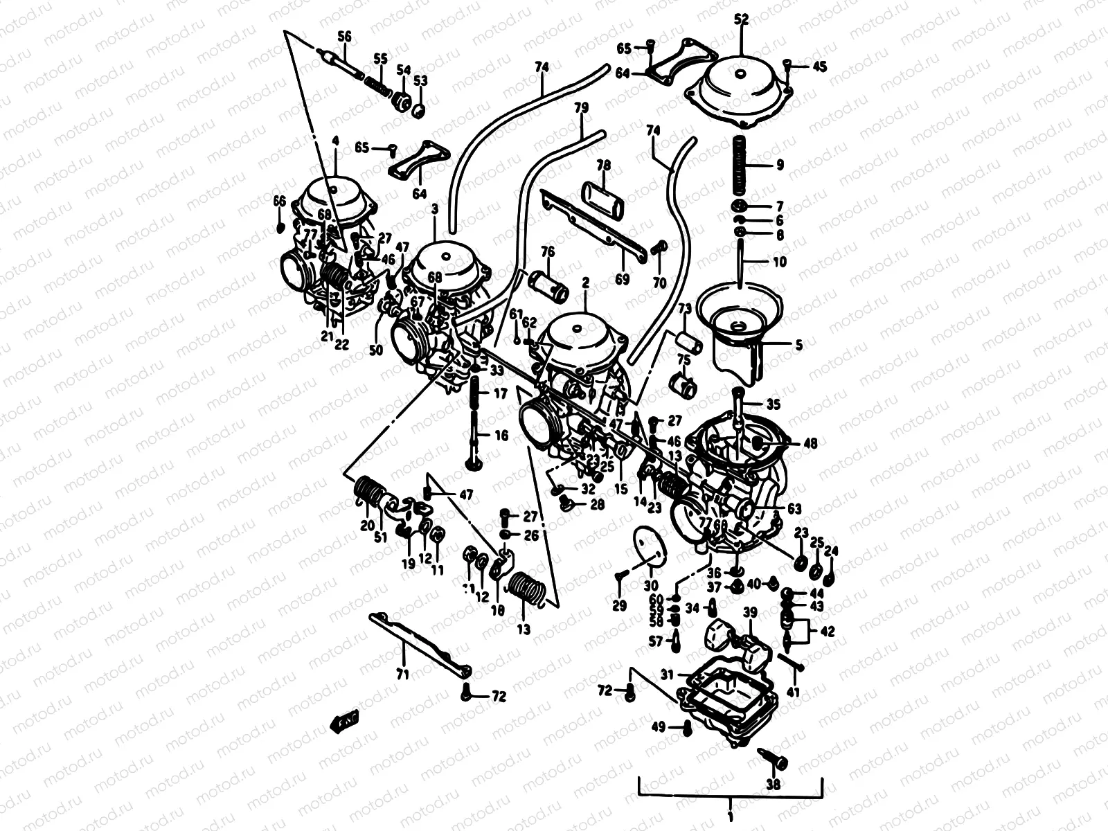 13 - CARBURETOR (MODEL H E18)