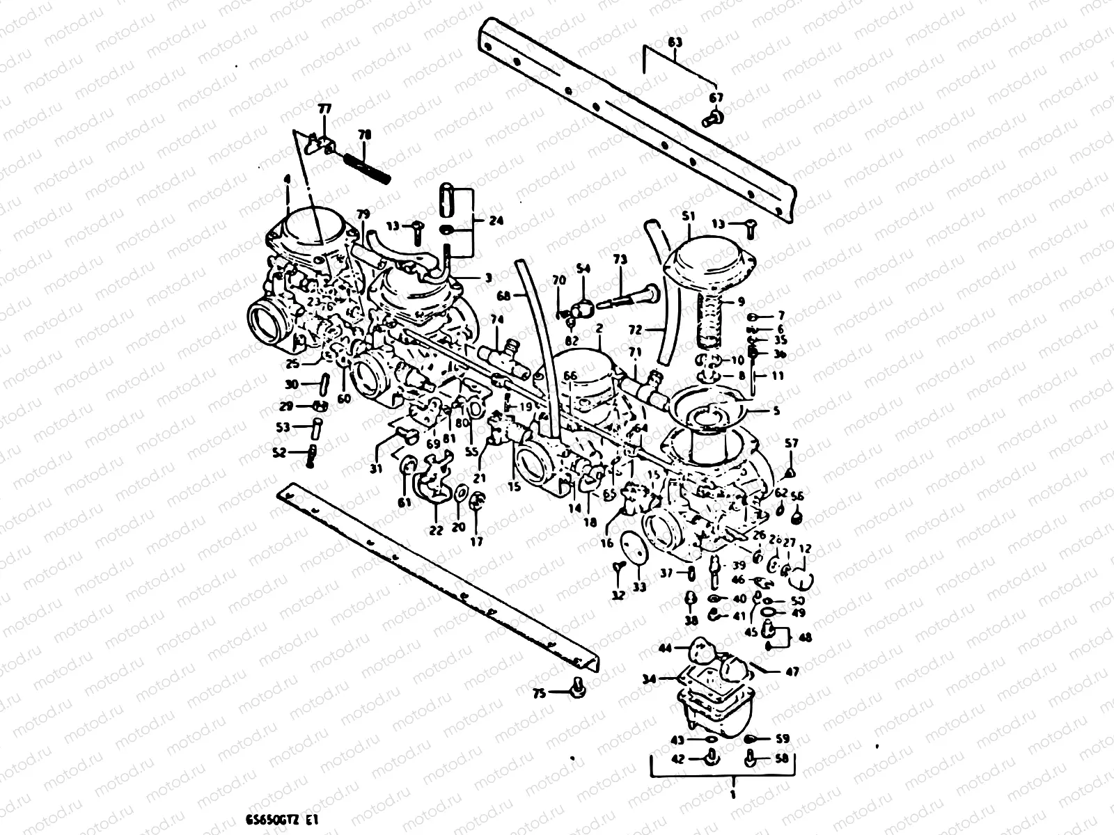 13 - CARBURETOR (MODEL Z)
