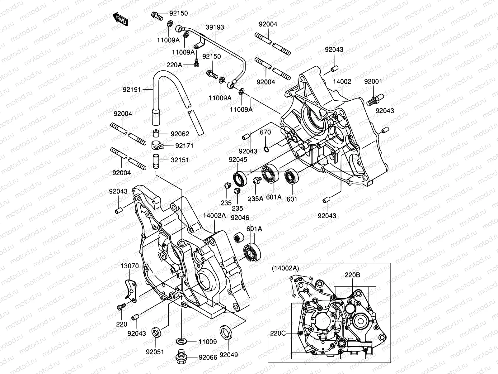 13 - CRANKCASE