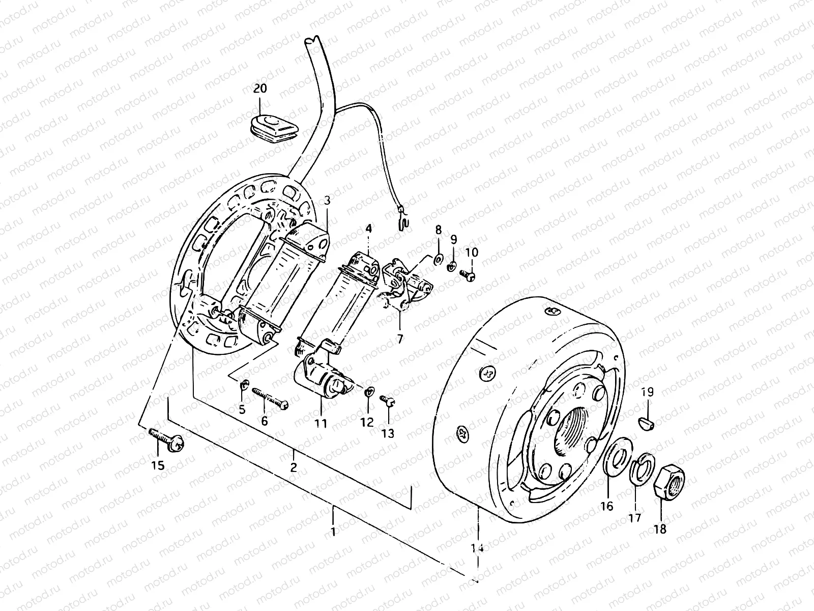 13 - MAGNETO (TS125ERT)