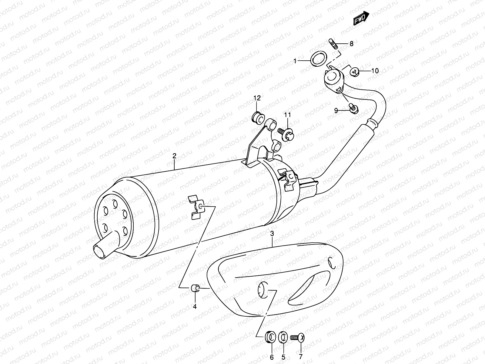 13 - MUFFLER