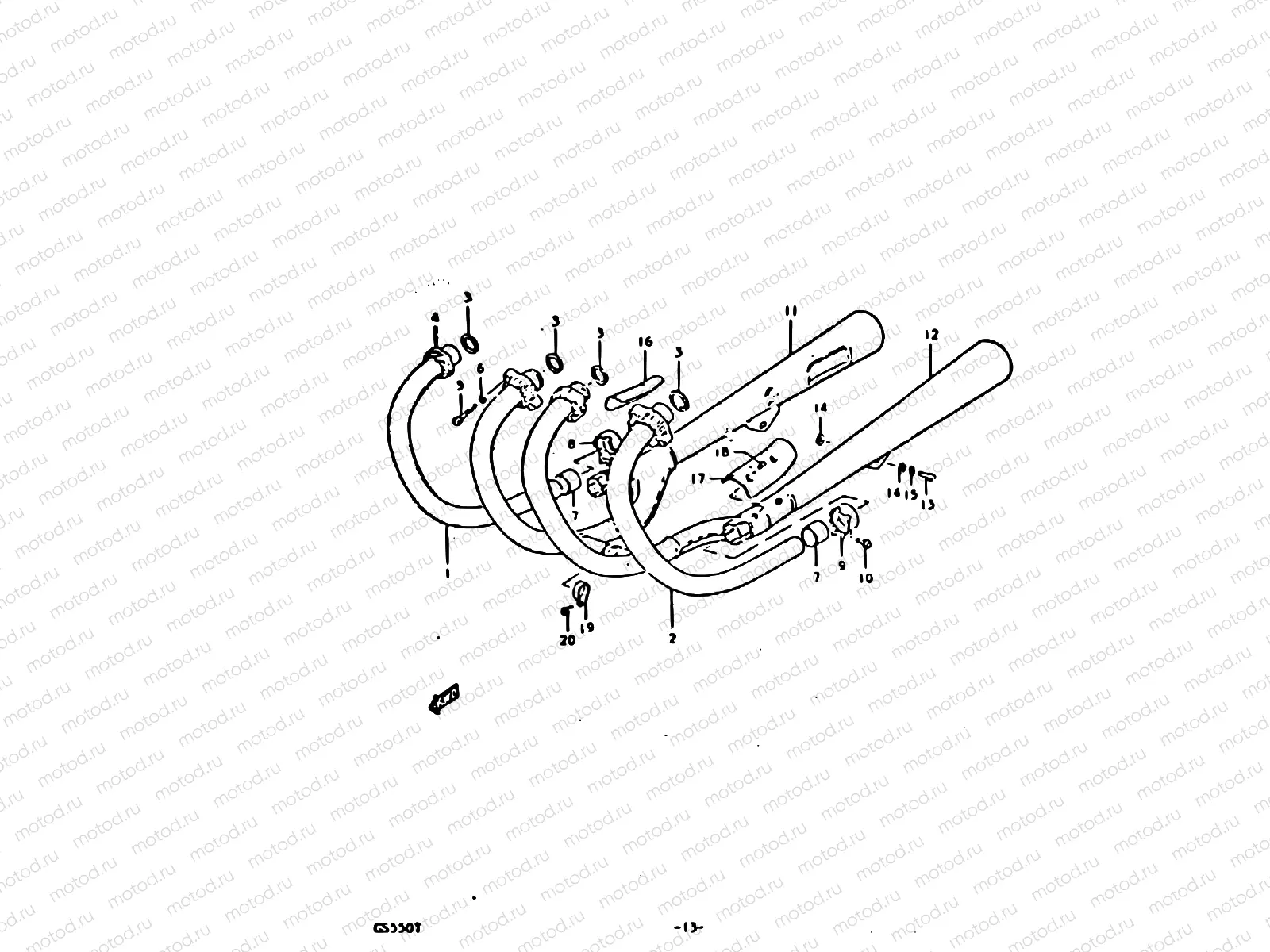 13 - MUFFLER
