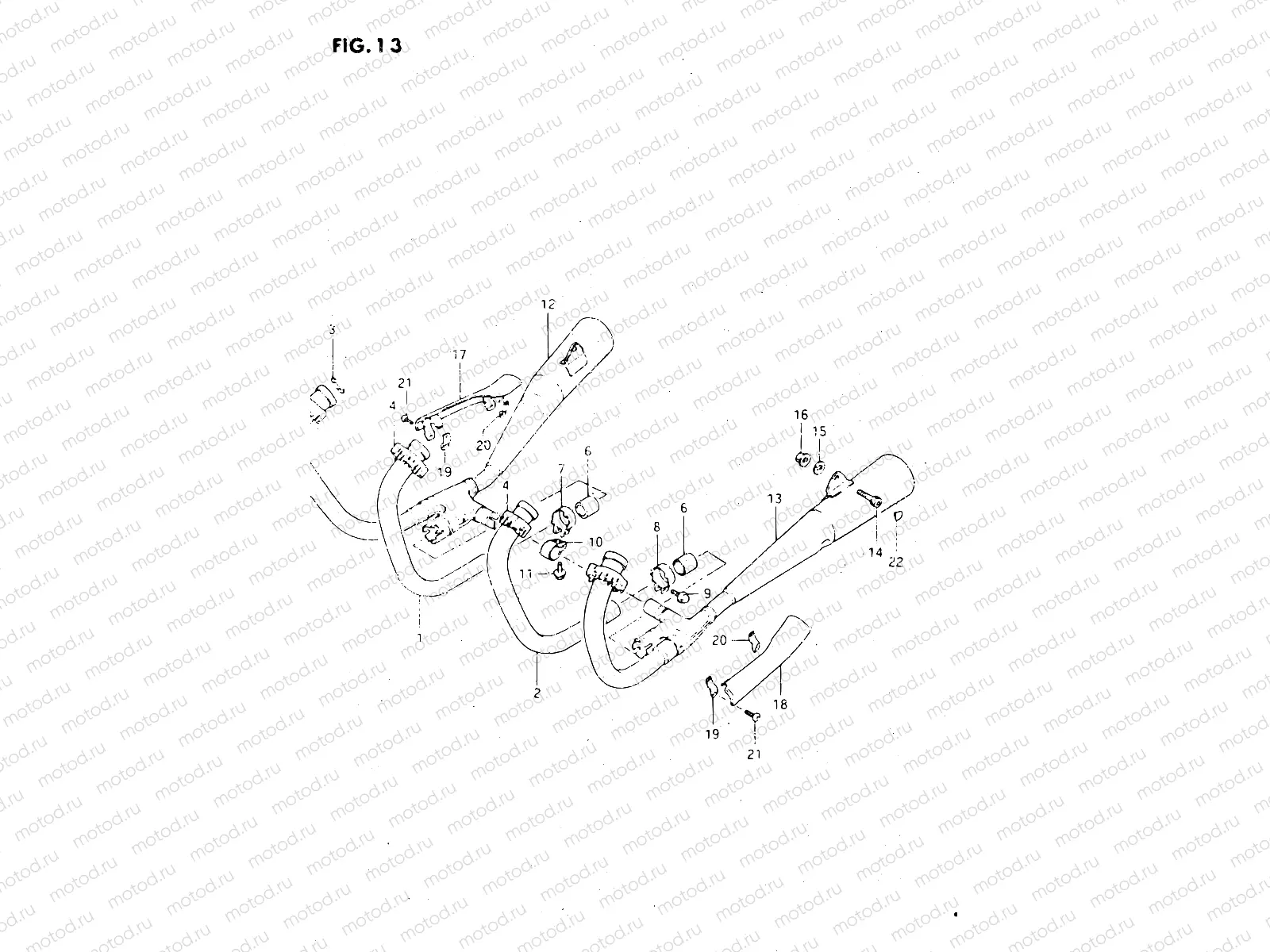 13 - MUFFLER