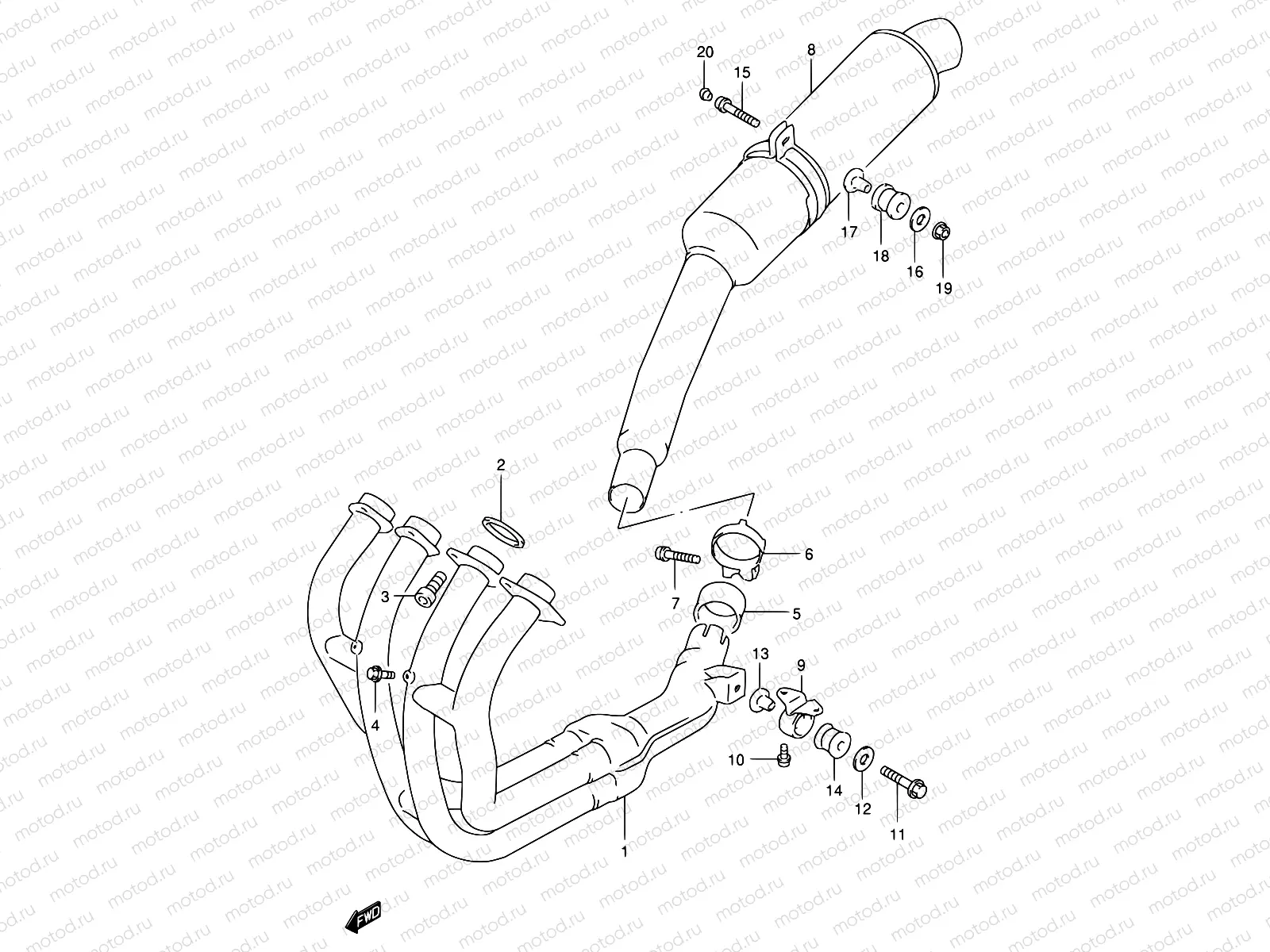 13 - MUFFLER
