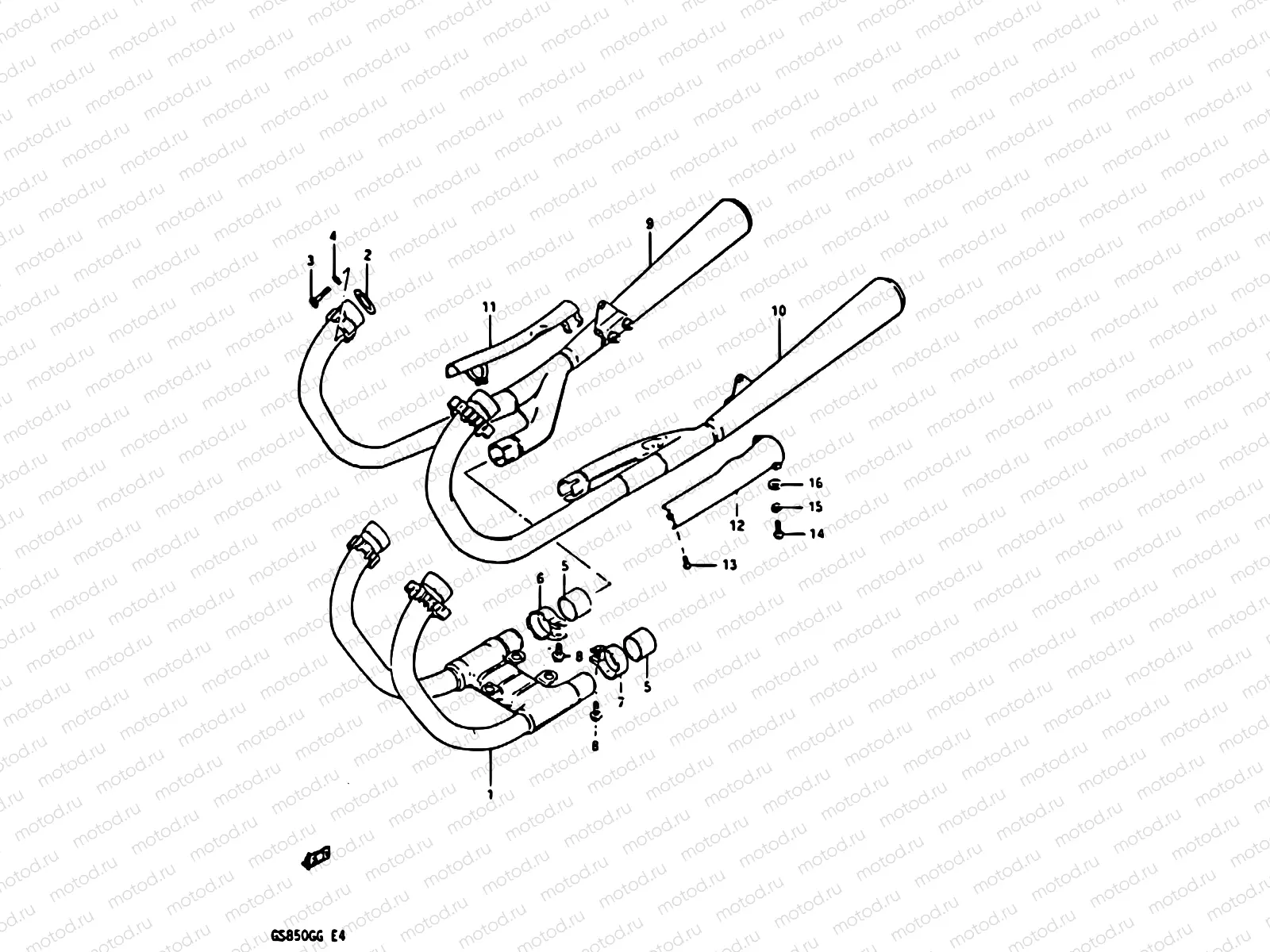13 - MUFFLER