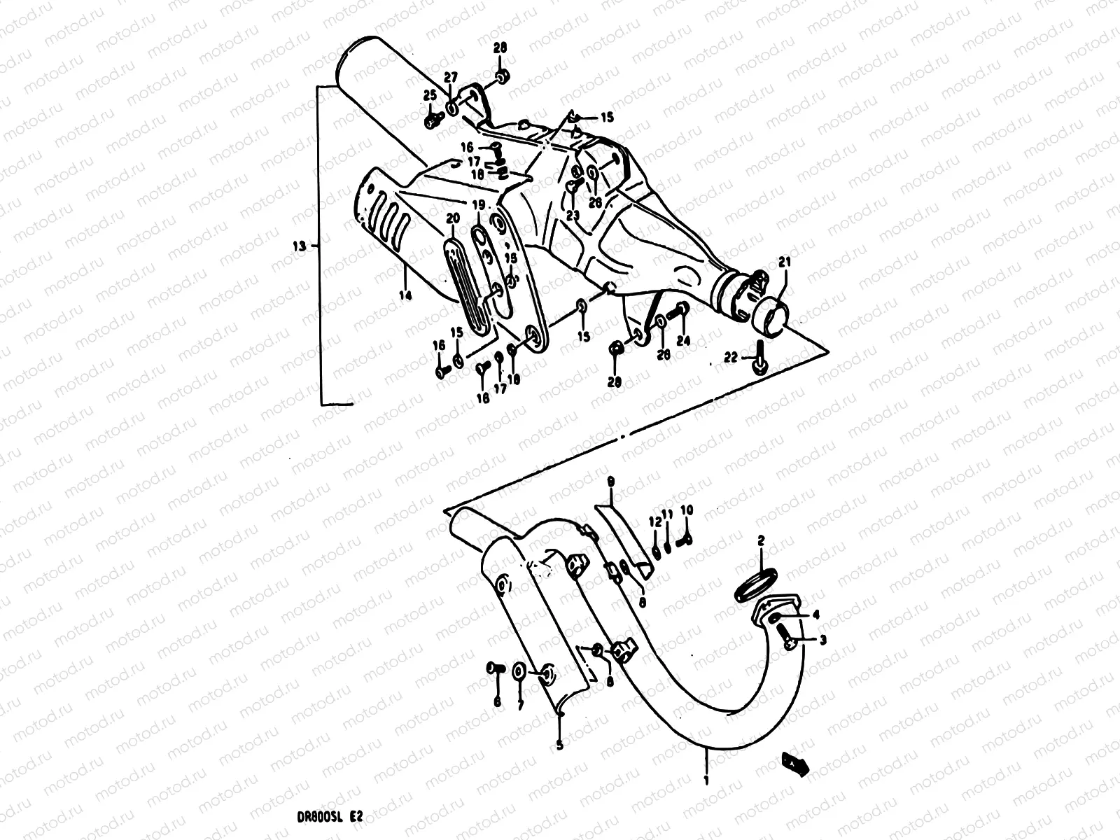 13 - MUFFLER