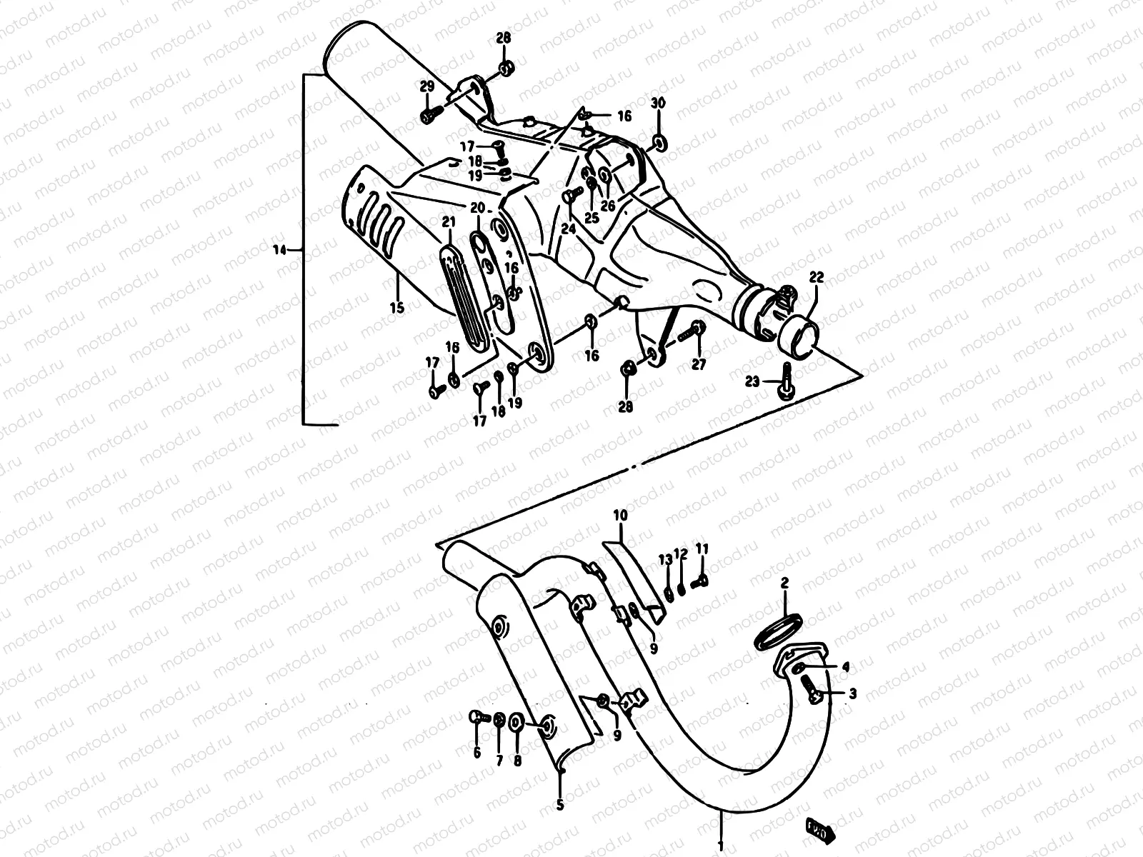 13 - MUFFLER