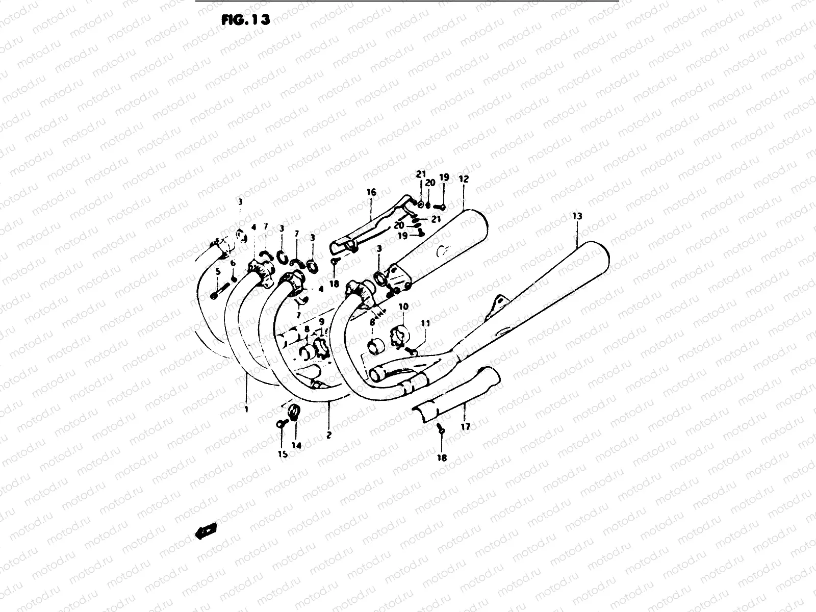 13 - MUFFLER