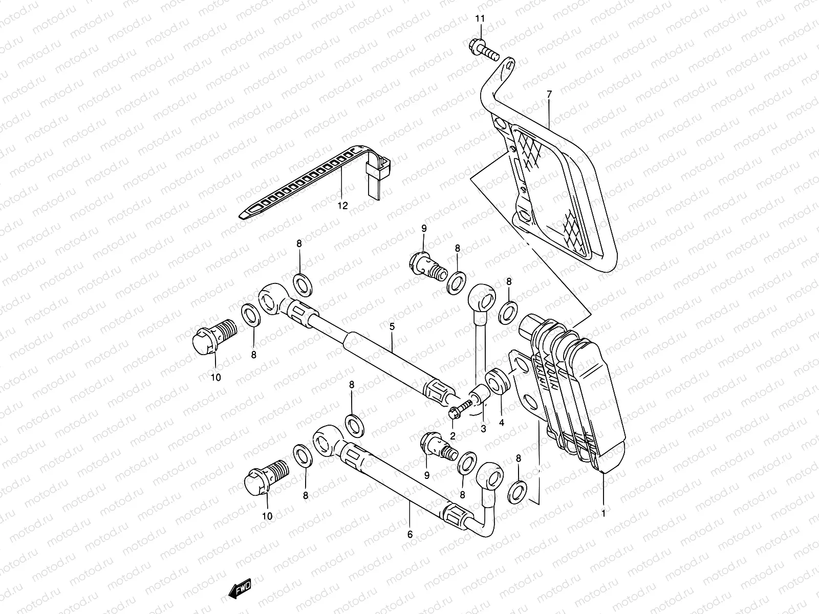 13 - OIL COOLER