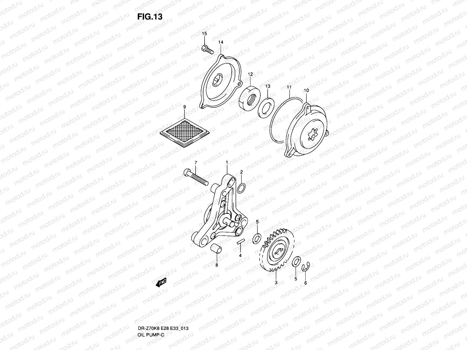 13 - OIL PUMP