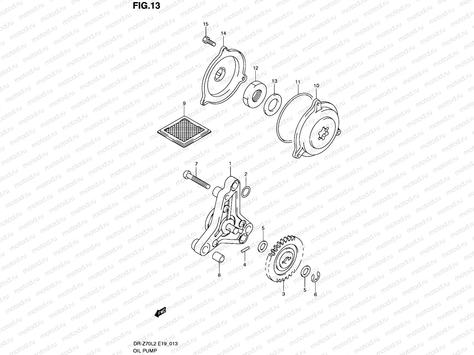 13 - OIL PUMP