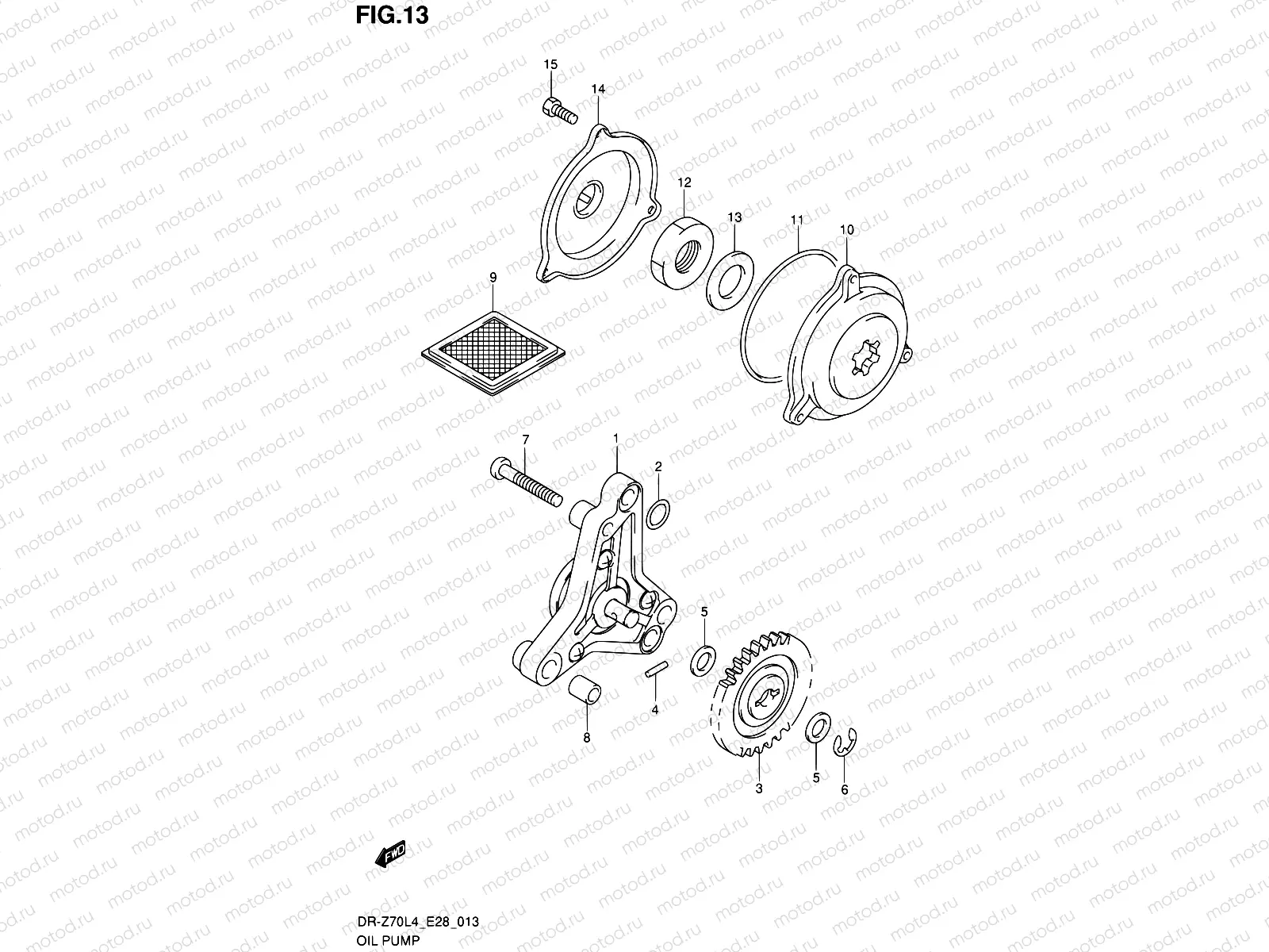 13 - OIL PUMP