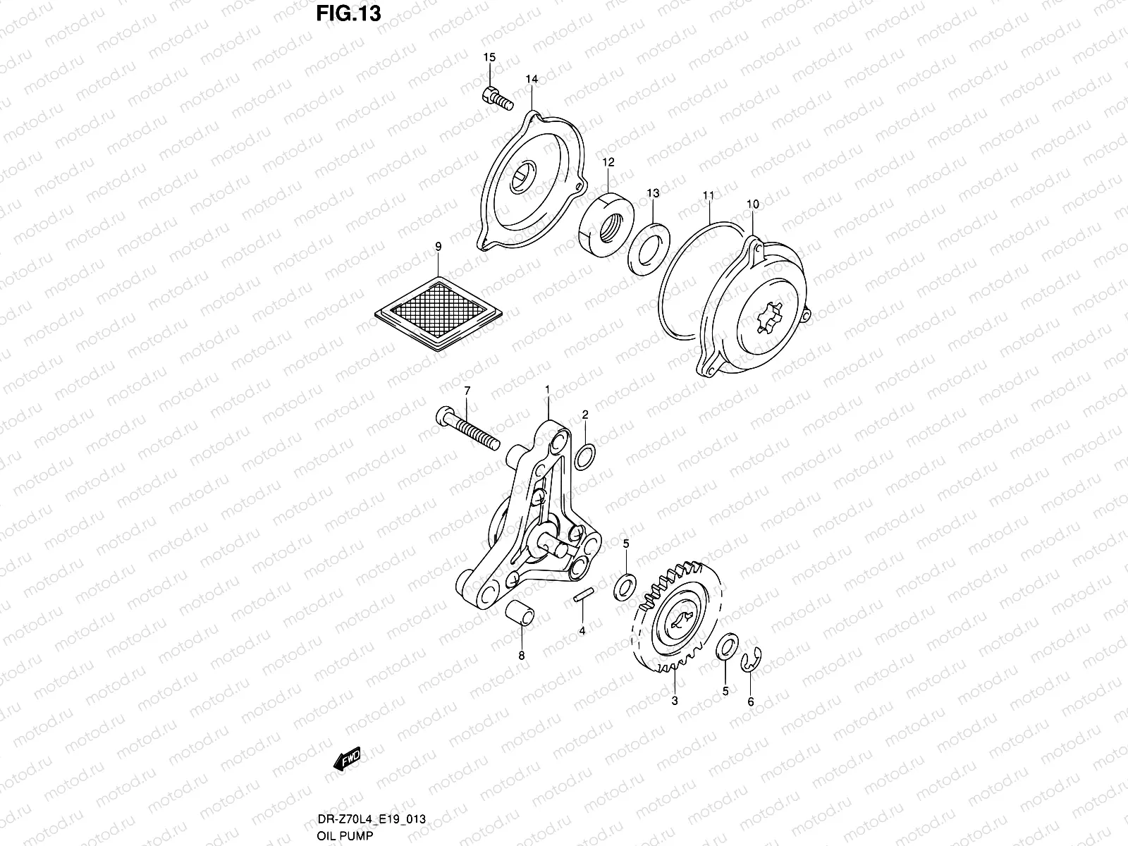 13 - OIL PUMP