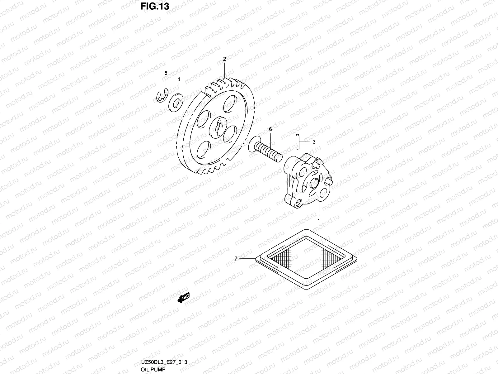 13 - OIL PUMP