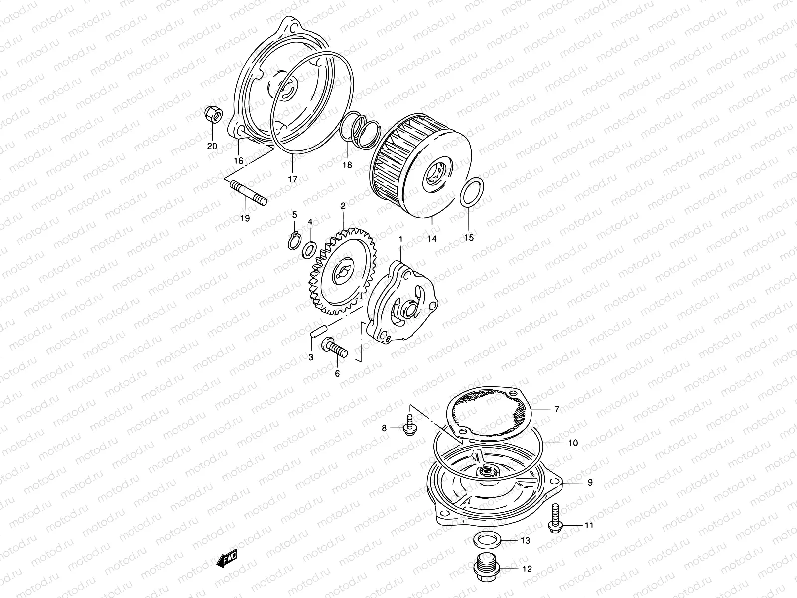 13 - OIL PUMP