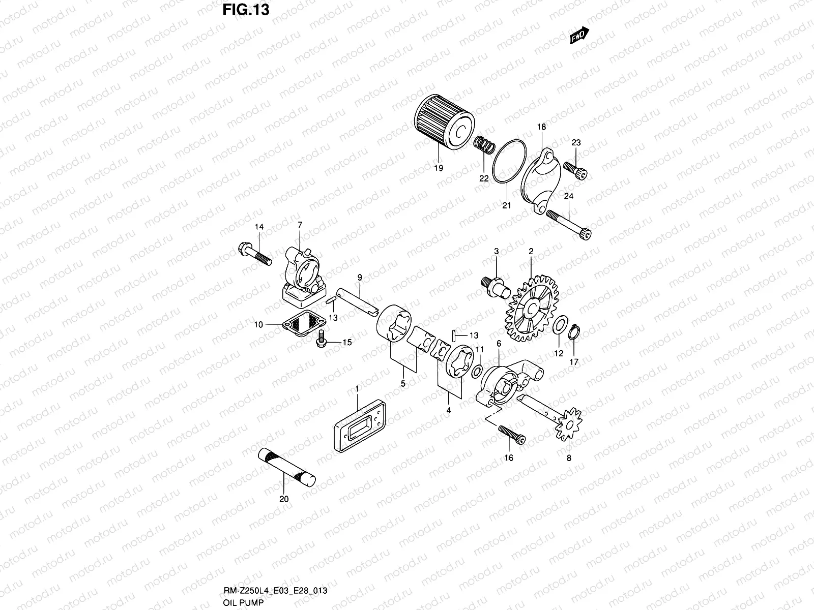 13 - OIL PUMP